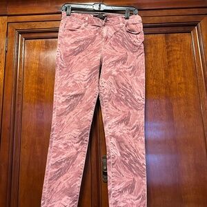 J Brand Pink Camo Skinny Jeans
